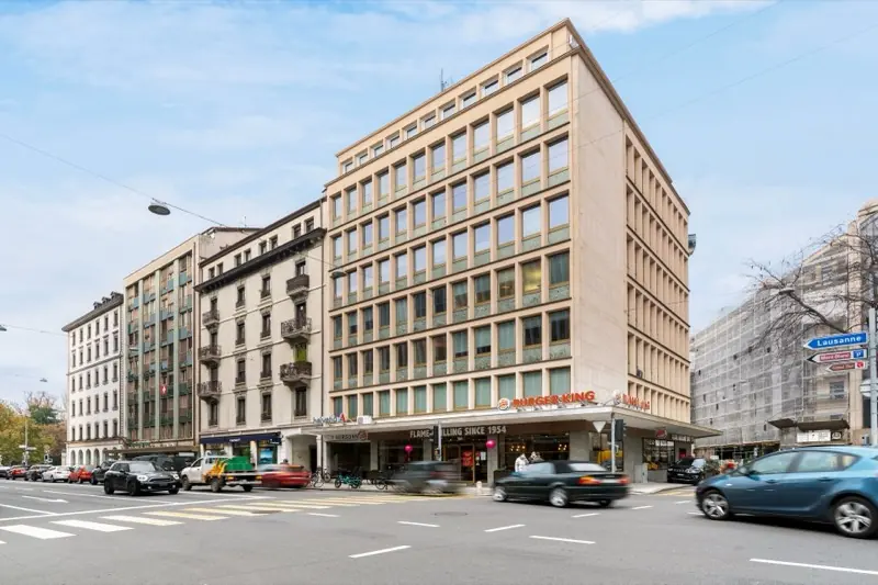 Immeuble Versonnex 7, bureaux privatifs — Eaux-Vives · Rive